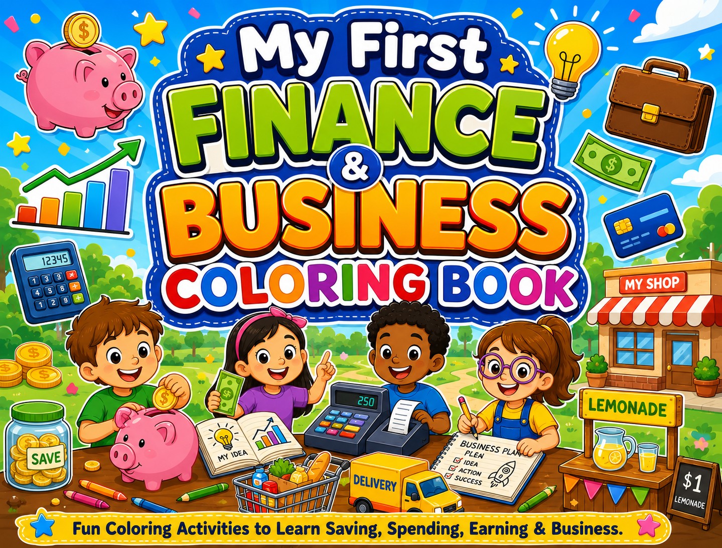 Finance Premium | Coloring Book 